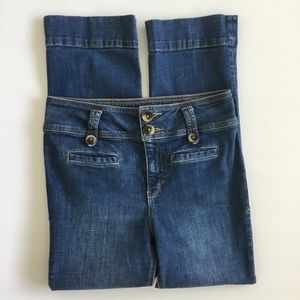 Pilcro by Anthropologie Cropped Jeans Size 28